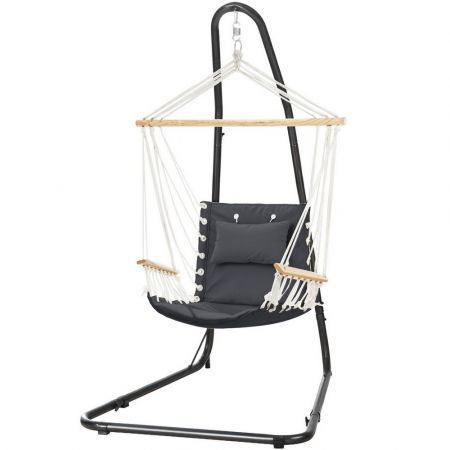 Gardeon Hammock Chair with Heavy Duty Steel Stand