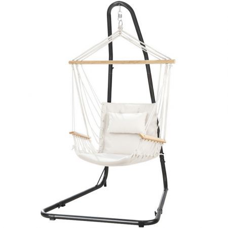 Gardeon Hammock Chair with Heavy Duty Steel Stand