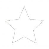 Jingle Jollys Christmas Lights 50cm Star 70 LED Xmas Decorations