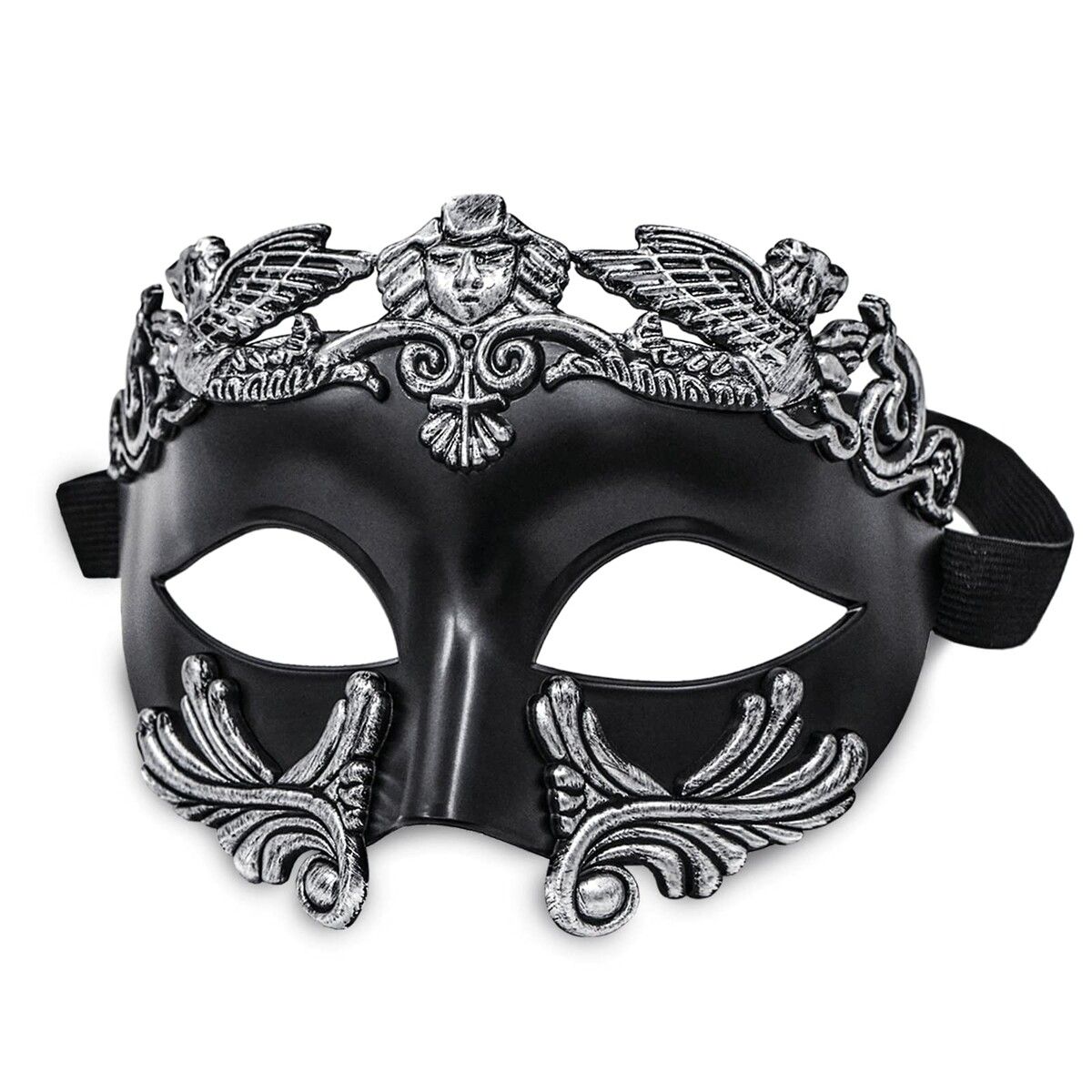 Masquerade Mask for Men Roman Greek Mask Venetian Half Face Mask for Mascarade Ball Mardi Gras Halloween Party