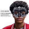 Masquerade Mask for Men Roman Greek Mask Venetian Half Face Mask for Mascarade Ball Mardi Gras Halloween Party