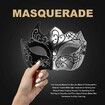 Masquerade Mask for Men Vintage Venetian Mask Halloween Mask for Party Prom Ball Costume Mask