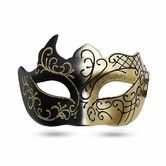 Masquerade Mask for Men Vintage Venetian Mask Halloween Mask for Party Prom Ball Costume Mask