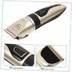 Dog Cat Pet Hair Trimmer Clippers Titanium Ceramic Blades Skin Grooming Tool Low Noise Buttocks Face Scissors Shears Christmas Gift