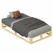 ALFORDSON Bed Frame Wooden Timber King Single Mattress Base Platform Oak JACOB