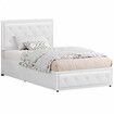 ALFORDSON Bed Frame King Single Gas Lift Storage Mattress Base Leather DIANA