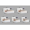 ALFORDSON Bed Frame King Single Gas Lift Storage Mattress Base Leather DIANA