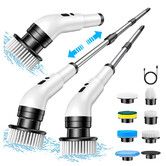 Electric Spin Scrubber, Full Body IPX7 Waterproof Bathroom Scrubber, Cordless Shower Cleaner Brush for Bathtub Kitchen Wall Cleaning