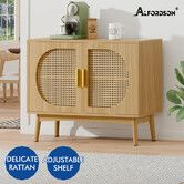 ALFORDSON Buffet Sideboard Cabinet Storage Rattan Cupboard Shelf Hallway Pantry