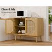 ALFORDSON Buffet Sideboard Cabinet Storage Rattan Cupboard Shelf Hallway Pantry