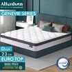ALFORDSON Mattress 23CM Double Bed Euro Top Spring Foam Bedding Medium Firm