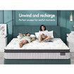 ALFORDSON Mattress 23CM Double Bed Euro Top Spring Foam Bedding Medium Firm