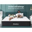 ALFORDSON Mattress Single Bed Euro Top Spring Foam Bedding 23CM Medium Firm