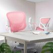 Kids Desk Chair - Children Office Study Seat with Footrest CILO - Pink