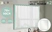 2 Set Wall Mirror Rectangular Frame Bathroom 70x90cm Turquoise