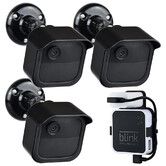All New Blink Outdoor 4th and 3rd Gen Camera Mount Bracket,3 Packs Full Weather Proof Housing, Mount for Blink Outdoor Cameras Security System