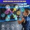 Music Boxing Machine for Kids,Bluetooth Punching Toy with Lights & Sound,Boxing Mchine with Gloves