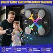 Music Boxing Machine for Kids,Bluetooth Punching Toy with Lights & Sound,Boxing Mchine with Gloves