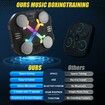 Music Boxing Machine for Kids,Bluetooth Punching Toy with Lights & Sound,Boxing Mchine with Gloves