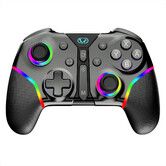 Bluetooth Wireless RGB Gamepad Controller 6 Axis Gyro Motion Sensor Multi Platform Compatible Switch Android IOS PC Christmas Birthday Gift