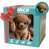 AI Robot Dog My Smart Realistic Robot Dog Puppy That Acts Like a Real Dogs,Interactive Plush Robots Dogs,Walking,Barking,Tail Wagging,for Pet Lovers