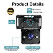 5inch 8 LED AHD light sensor Rear Seat Backseat View Car Dual Cameras HD1080P Split Screen 270 Wide Dual View Infrared Night Vision Rear Facing Mirror