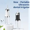 Electric Water Flosser Cordless for Teeth 3 Modes 4 Jet Tips Cleaning and Flossing Water Dental Portable Floss Irrigator for Men Women, Black