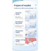 Electric Water Flosser Cordless for Teeth 3 Modes 4 Jet Tips Cleaning and Flossing Water Dental Portable Floss Irrigator for Men Women, Black