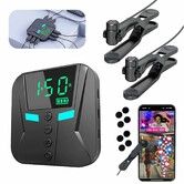 Auto Clicker with 2pcs Click Heads for iPhone iPad, Phone Screen Tapper for Android IOS, Simulated Finger Continuous Clicking