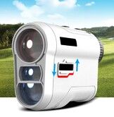 Golf Laser Range Finder 600M Distance 6X Zoom Rechargeable Golf Slope Scan Speed Magnification Pin Lock Golf Tournament Legal Christmas Birthday Gift