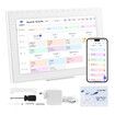 WiFi Wall Digital Calendar Planner 15.6 Inch Touch Screen Chore Chart Smart Electronic HD IPS Display Family Meal Schedule Organiser Video Photo Frame
