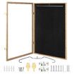 Jersey Shadow Box Frame Sports Memorabilia Display Case Wall Mounting Showcase Football Basketball Hockey Custom Shirt Framing Cabinet with Locks
