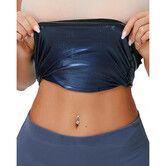 Sauna Suit Waist Trimmer for Women Waist Trainer Sweat Band for Stomach Belly Thermo Slimming Belt Workout XLarge Size