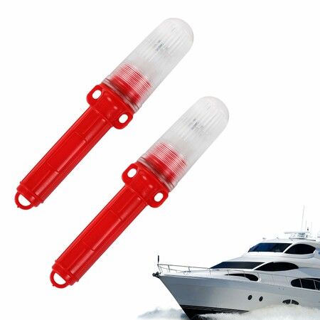 2PCS Boat Flares,Boat Flares Coast Guard Approved Marine,for Fishing Boats, Life Rafts & Emergency Signaling