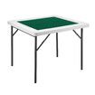 Mahjong Card Table Portable Folding Majiang Poker Game Board Blackjack Domino Gaming Desk 4 Player Lightweight Camping Picnic Party Square Furniture