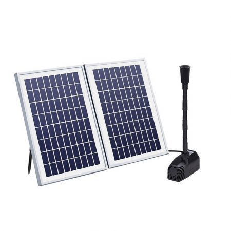 Gardeon Solar Pond Pump Submersible Water Fountain Kit with 2 Panels 1600L/H
