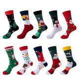 10 Pairs of Christmas Socks, Christmas Gifts,Colorful and Cute Cotton Christmas Socks