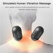 Pillow Traction Massager,3 in 1 Neck 3D Ergonomic Pillow with Heating Cervical Traction,Deep Massage and Relaxation,Sleep Aid(Gray)