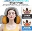Pillow Traction Massager,3 in 1 Neck 3D Ergonomic Pillow with Heating Cervical Traction,Deep Massage and Relaxation,Sleep Aid(Gray)