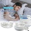 Anti Snore Mouthpiece,Anti-Snoring Anti-Molar Silicone Braces Dental Tray,Adjustable Anti-Snoring Mouth Guard For Better Sleep,Effective Snore Stopper