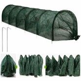 300*45*45cm Greenhouse Protection from Sun Heat Garden Tunnel Shade Net Cover with Quick-Release Technology Row Covers for Vegetables Plant Cover from Sun