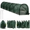 300*45*45cm Greenhouse Protection from Sun Heat Garden Tunnel Shade Net Cover with Quick-Release Technology Row Covers for Vegetables Plant Cover from Sun