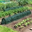 300*45*45cm Greenhouse Protection from Sun Heat Garden Tunnel Shade Net Cover with Quick-Release Technology Row Covers for Vegetables Plant Cover from Sun