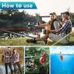 Fishing Advent Calendar for Men Women Teen Boys, 2025 Fishing Tools Accessories Kit Christmas Countdown Gifts, 24 Days Surprises for Fish Lovers