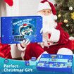 Fishing Advent Calendar for Men Women Teen Boys, 2025 Fishing Tools Accessories Kit Christmas Countdown Gifts, 24 Days Surprises for Fish Lovers