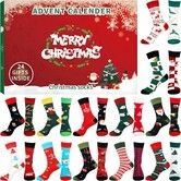 24 Pairs Christmas Long Socks Blind Box Ideal For Christmas Gifts Holiday Parties And Everyday Wear