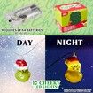 The Grinch LED Lights Battery Operated String Fairy Lights Decorations Indoor Home Decor Christmas Tree Lights Xmas, 3 Meters 20 LED Lights