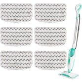 Steam Mop Pad Shark  Replacements 6 Count Microfiber Compatible S1000 S1000A S1000C S1000WM S1001C S2001 Washable Reusable