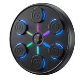 Music Boxing Machine, Wall Mounted, Upgraded Large Smart Bluetooth Music Boxing Target Workout Equipment for Boys Girls and Men Women Age 7 Up