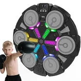 Music Boxing Machine for Boys Girls and Men Women, Bluetooth Wall Mounted Punching Pad for Men Boy Girl Teen Age 6, 7, 8, 9, 10 and Up